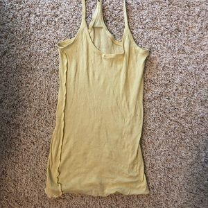 yellow tank